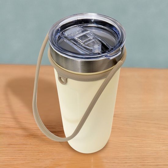[쿠팸]실리콘핸들 스테인리스 텀블러710ml 3color C6