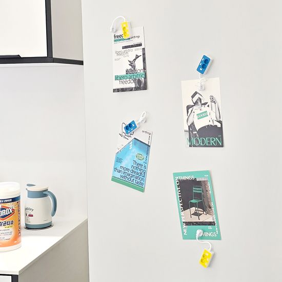 아이정 귀여운 멀티탭 미니어처 마그넷 자석