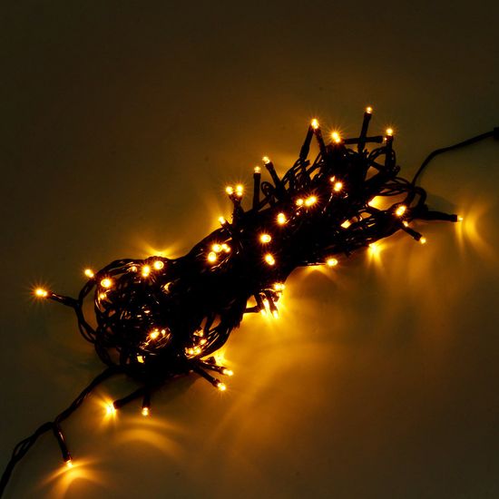 [도토로]은하수 100구 녹색선 LED 웜색 지니전구(10M)