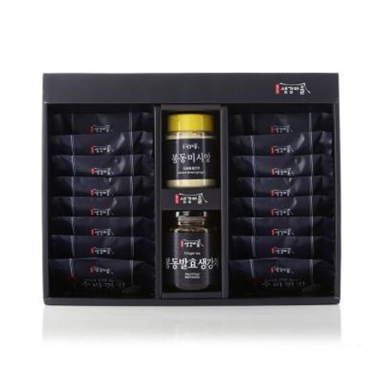 봉동생강마을 프리미엄선물세트 생강차 생강가루 편강