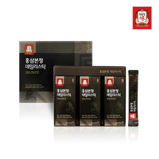 정관장 홍삼본정 데일리스틱 10ml x 30포 + 쇼핑백