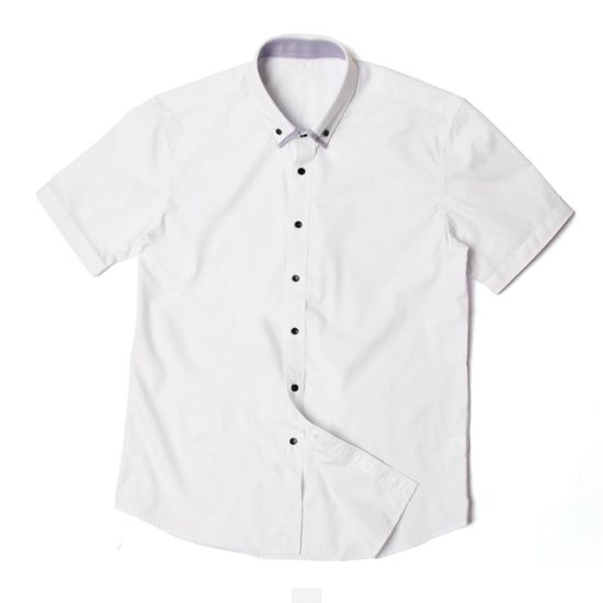 남자 여름 반팔 셔츠 무지 캐주얼 남방 빅사이즈