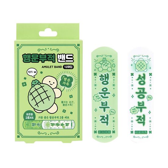 아트박스 표준형 엉금이부적밴드(12매)