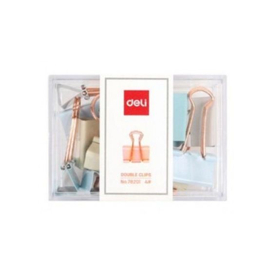 꿈드림22 델리 C78201LF 파스텔 더블클립 25mm12개/보