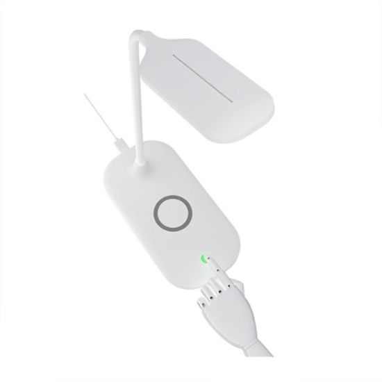 LED 스마트 휴대폰 무선충전 3단 조명 스탠드 2in1
