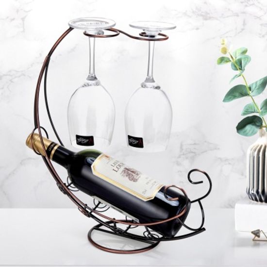 문라잇 와인잔걸이 와인랙(브론즈) 와인잔랙