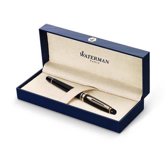 워터맨 엑스퍼트3 락카 블랙 GT 만년필