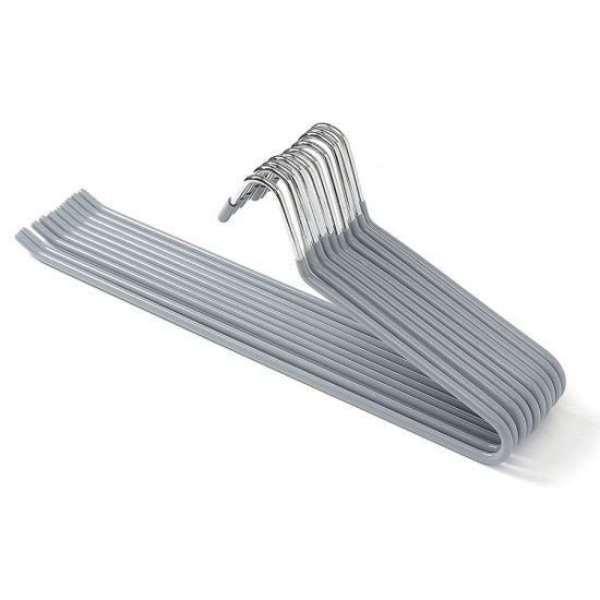 제트 논슬립 바지걸이 10p세트 하의 치마 코팅 옷걸이