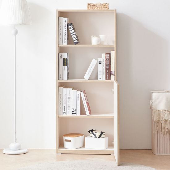 버디 4단 책꽂이 거실책장 수납장 진열장 600 (착불)