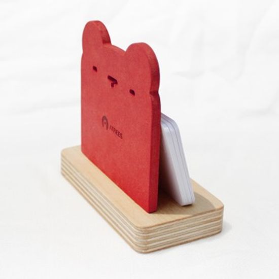 Business Card Holder-Bear 곰모양 명함꽂이