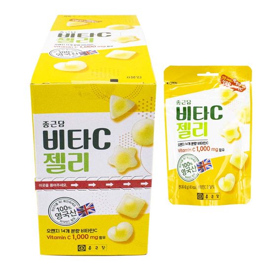 종근당 비타민젤리 오렌지 9봉 비타민C