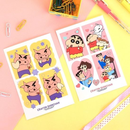 짱구는못말려 포즈스티커