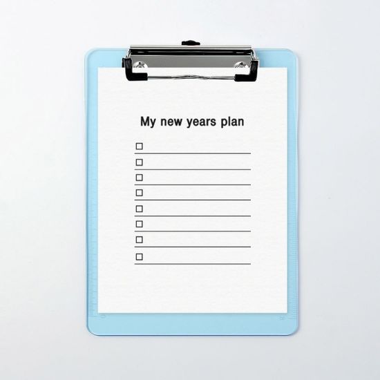 필오피스 투명 클립보드 2p세트(A5) 메모보드