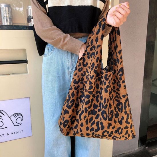 호피숄더백 레오파드 가방 호피에코백(WCE5160)