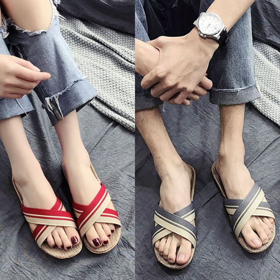 남자여자 캐주얼 가벼운 편한 커플 슬리퍼(WA5B453)