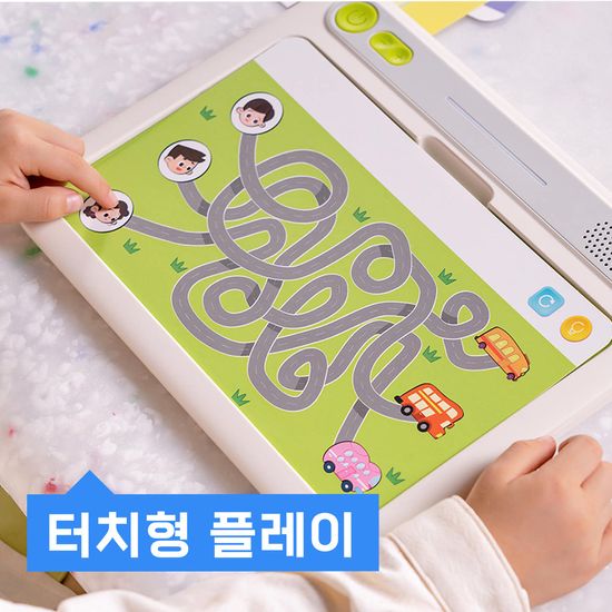 크레타탭 3~8세 차세대 사고력 유아수학 학습기 