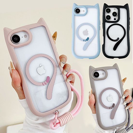 아이폰17 프로 맥스 에어 고양이귀 맥세이프 케이스