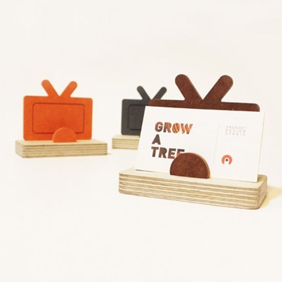 Business Card Holder- TV TV 명함꽂이