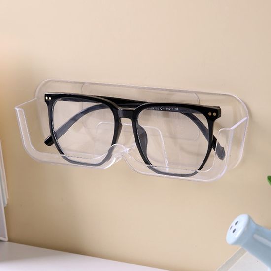 투명 벽걸이 안경 거치대 보관함