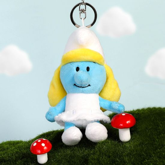 개구쟁이 스머프 스머페트 키링 인형 9cm