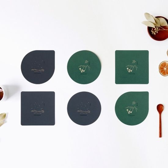 한국문학 투웨이 티코스터