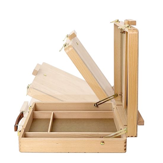 올지 원목 테이블이젤 휴대용 수납 책상용 탁상용