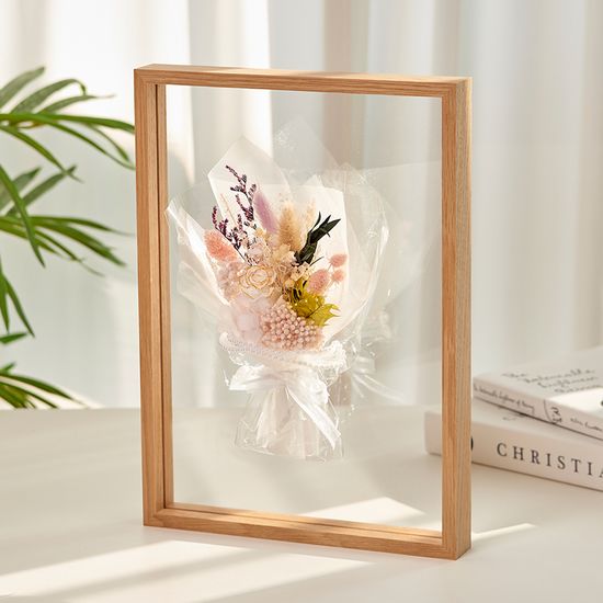 프리저브드 플라워 시들지 않는 생화 미니 꽃다발 