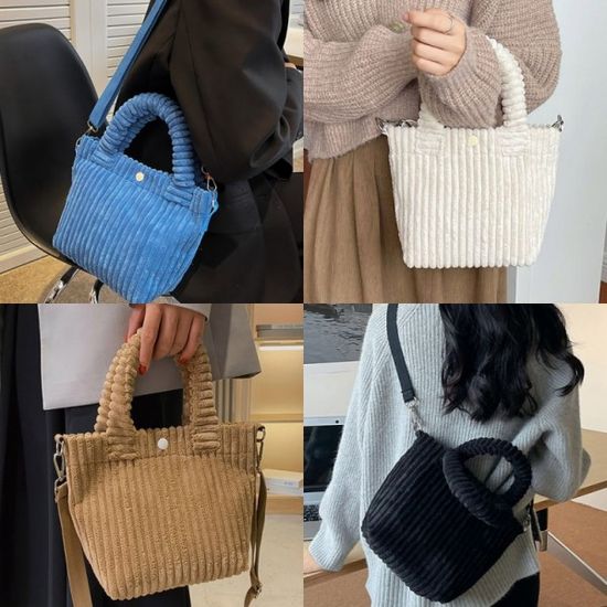 골덴크로스백 코듀로이백 숄더백