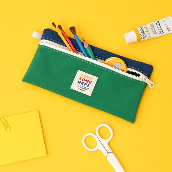 컴컴히얼 플랫 펜슬 파우치