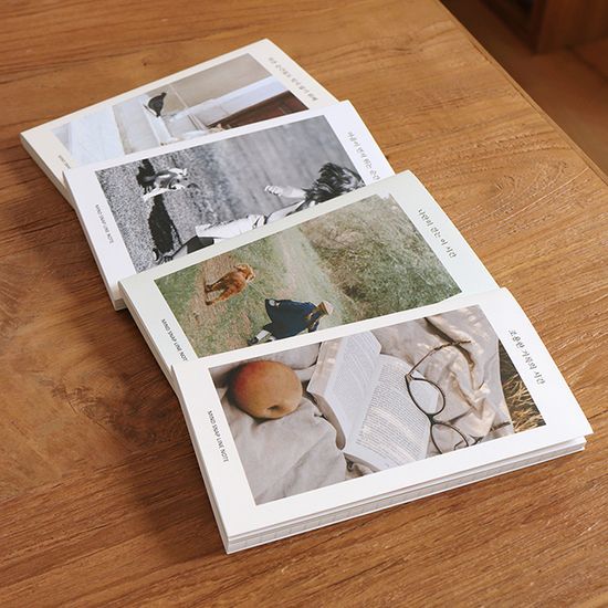 마음사진 라인 노트 (포토 감성, 핸디)