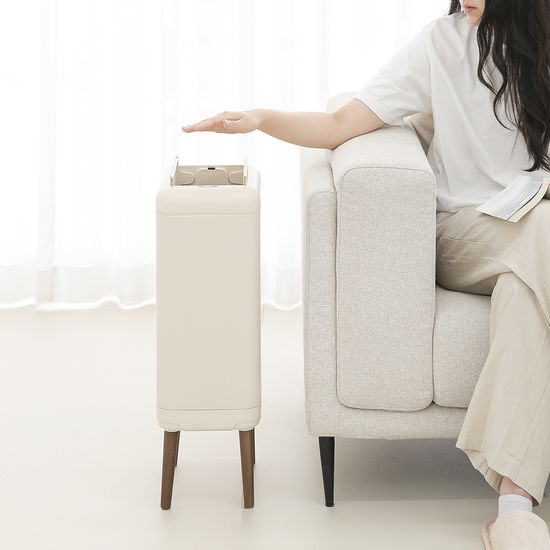 무아스 듀얼도어 스마트 자동 센서 휴지통 20L