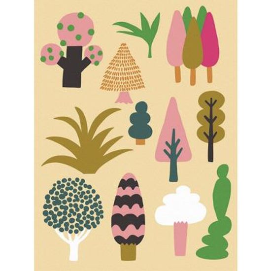 컬러풀 포레스트 (캔버스) DIY그리기 30x40