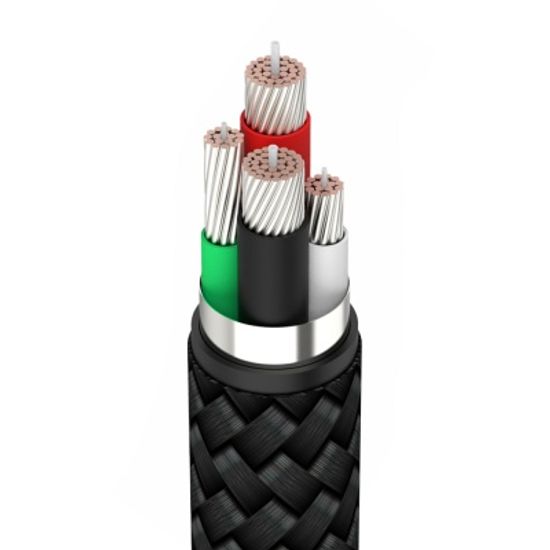 벤션 직조 고급형 C타입 고속충전케이블 그레이