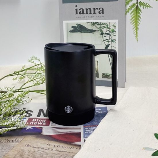 STARBUCKS 스타벅스 뚜껑 머그컵 414ml