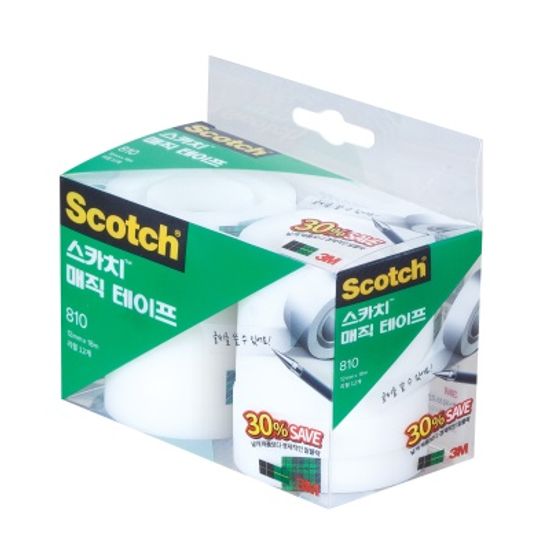 3M 스카치™ 매직테이프 리필 810R 세이빙팩