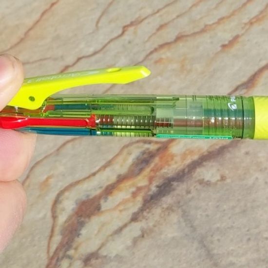 파이롯트 아크로볼 0.7mm 3색볼펜/멀티펜 BKAB40F
