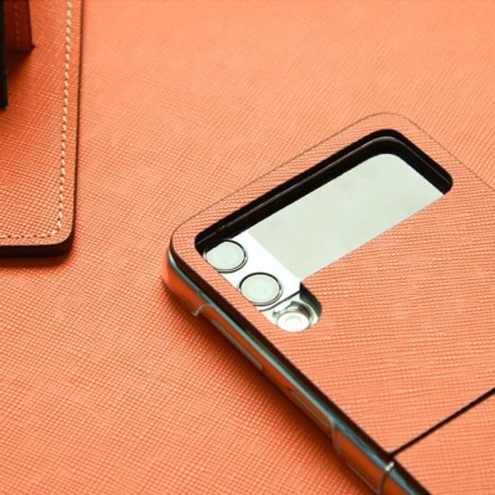 갤럭시 z플립4 가죽케이스 지플립4 케이스 사피아노