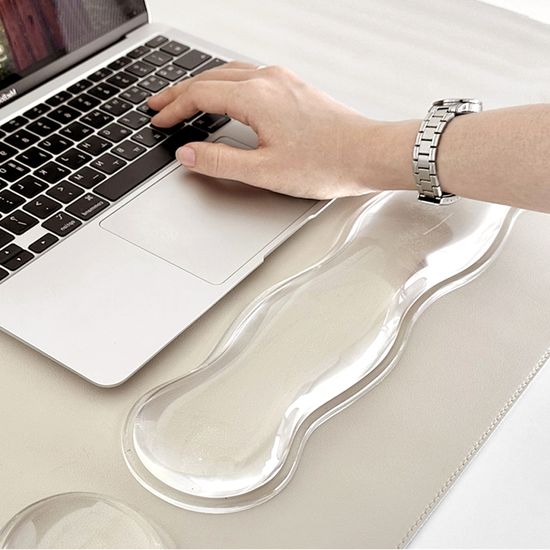 말랑 실리콘 손목 받침대 세트