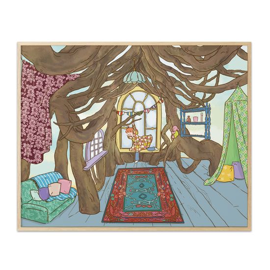 JUNGLE ROOM, 꼬모소이 작가 그림