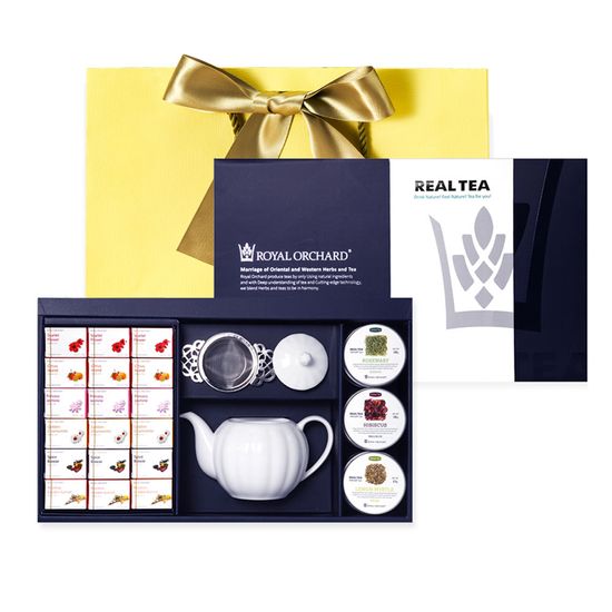 [로얄오차드] 프리미엄 티팟 차(티백) 선물세트