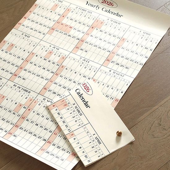 2026 리마인드 이얼리 캘린더 (포스터)  