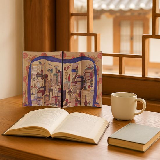 북키스 DIY 병풍만들기 한국화