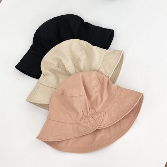 [애슬릿]라운드 밴딩 벙거지 모자 중년 여성 버킷햇