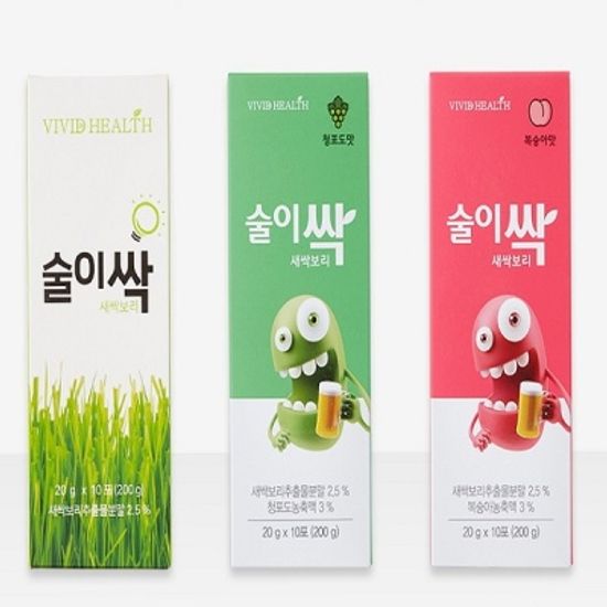 [비비드헬스]술이싹 새싹보리 20g 10포입 숙취해소