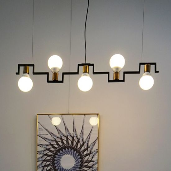 스타카토 5등 팬던트 인테리어 홈카페 조명