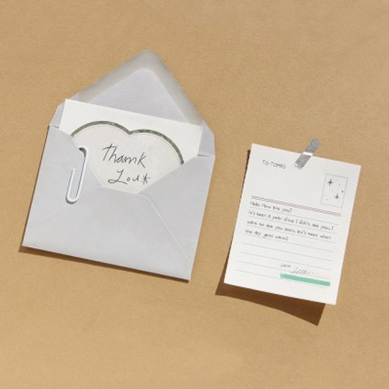 레터 메모 패드