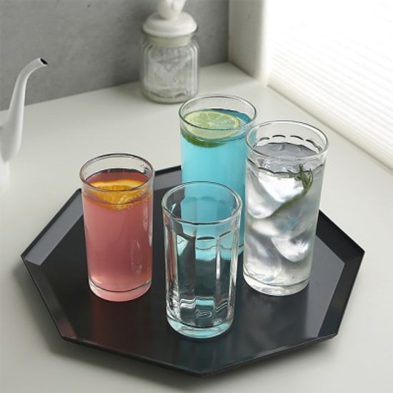 럭키글라스 로마텀블러 유리컵 250ml