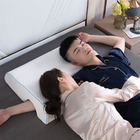 2인용 메모리폼 커플 팔베개 오른팔 경추보호베개