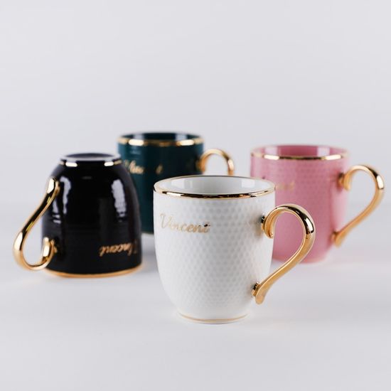 독일 24K 골드 머그 300ml 2p 세트 4color 택1