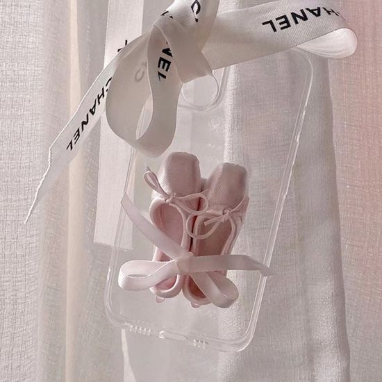 아이폰 갤럭시 리본 발레리나 슈즈 그립 스마트 톡